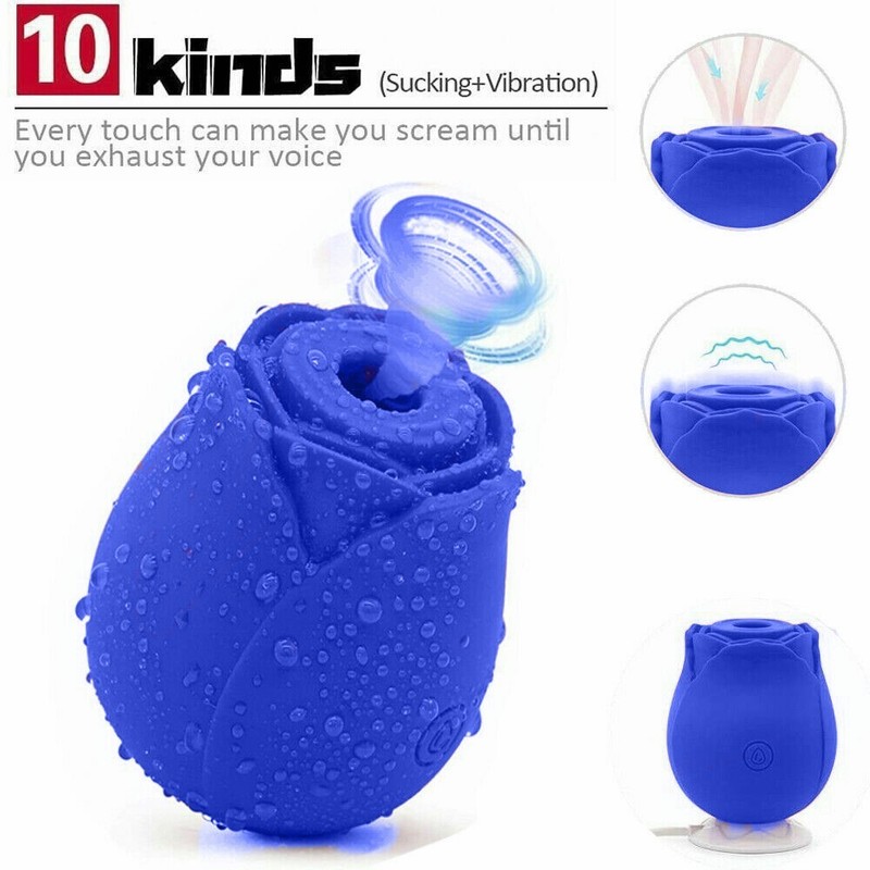 Rose-Sucking-Vibrator-Clit-Sucker-Dildo-Women-G-spot-Massager-Sex-Toy-for-Women gallery