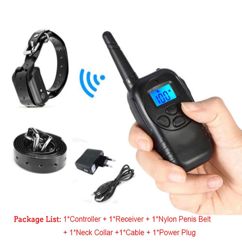 Remote Control Electro Stimulation Penis Ring / Neck Collar SM Scrotum Shocker gallery