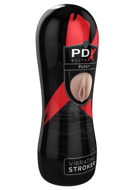 Pipedream Extreme Elite Vibrating Pussy Masturbator with Bullet – Pussy