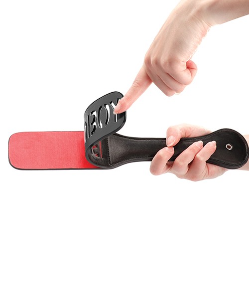 Shots Ouch Bad Boy Paddle - Black gallery