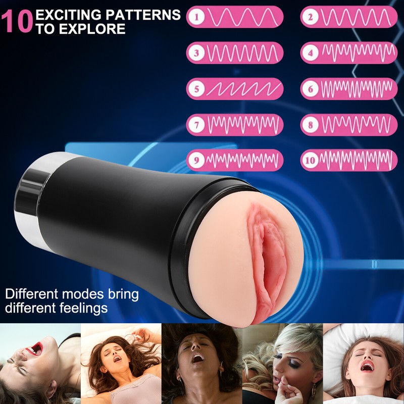 Male-Masturbators Automatic Handsfree Stroker-Cup Penis Sex-Toy Men Masterbaters gallery