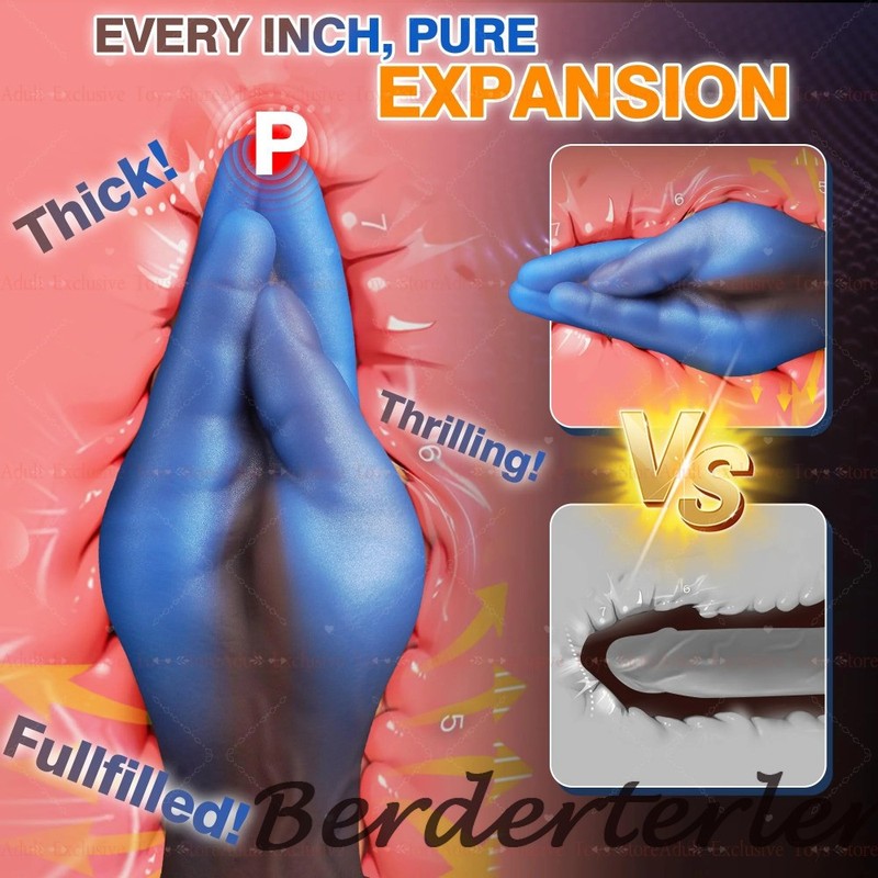 NEW Arms Fisting Anal Dildo Silicone Huge Anal Plug for Women Buttplug Sex Toys gallery