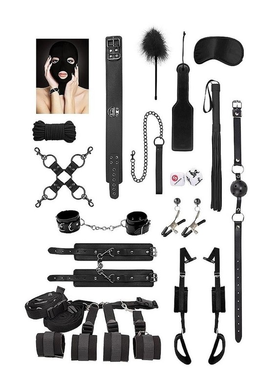 Ouch! Advanced Bondage Kit - Black gallery
