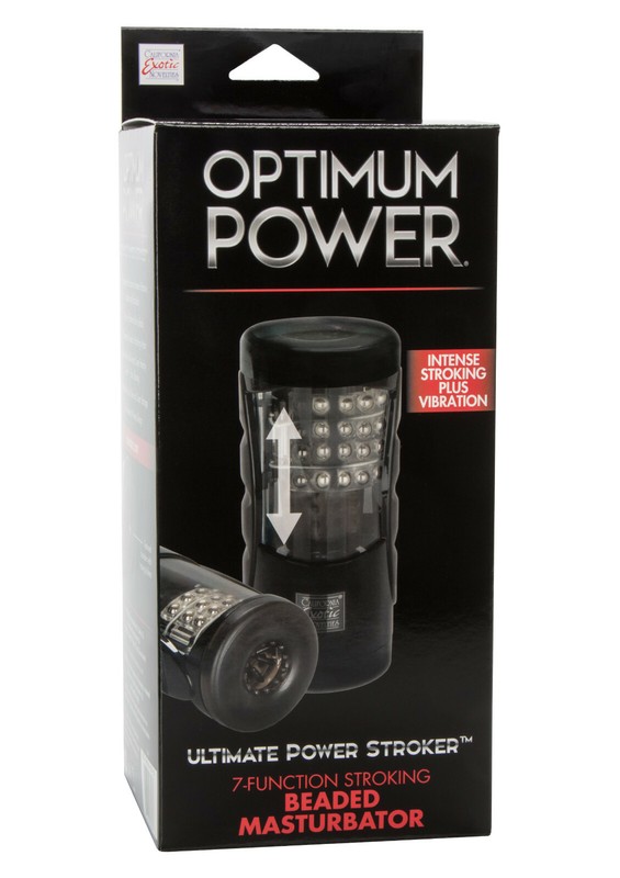 CalExotics Automatic Ultimate Power Stroker Beaded Masturbator Sucks and Vibrates gallery