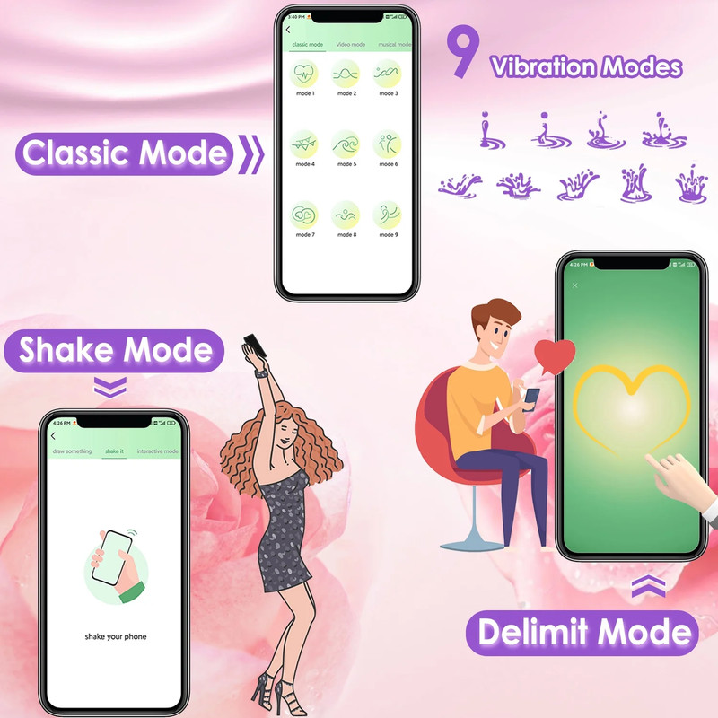APP Remote Control Vibrator Sex Toys for Woman Bluetooth Wearable Vibrating Pant gallery