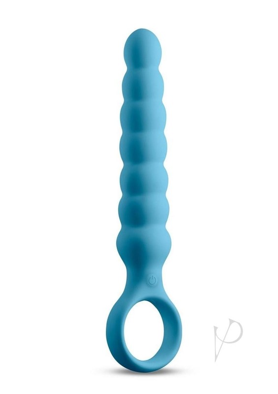 Desire Lucent Rechargeable Silicone Flexible Wand - Blue gallery