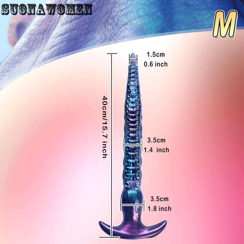 Tentacles Penetration Anal Plug Ass Butt Plug Dildo Anal Dilator Adult Sex Toys gallery