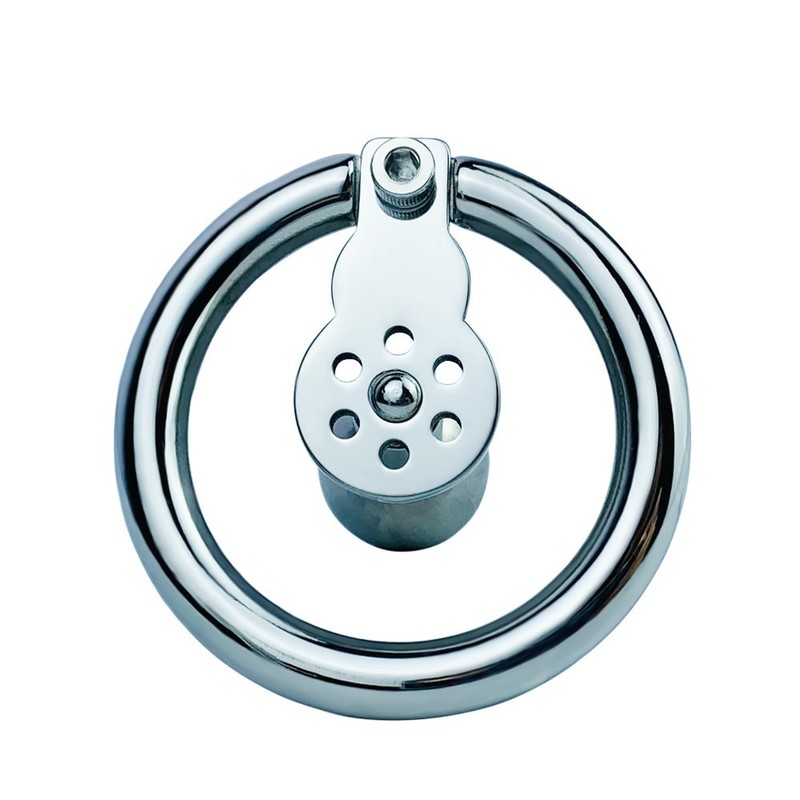 Male Chastity Cage With Leather Chastity Belt Locking Ring Penis Cage Device gallery