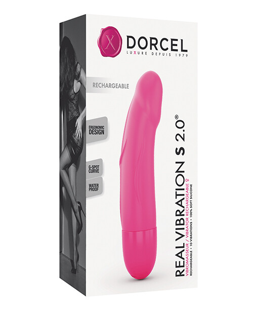 Dorcel Real Vibration S 6&Prime; Rechargeable Vibrator Pink