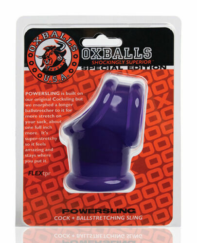 Oxballs POWERSLING Cock Penis Ring Erection Sling with Ball Stretcher Sex Toy gallery