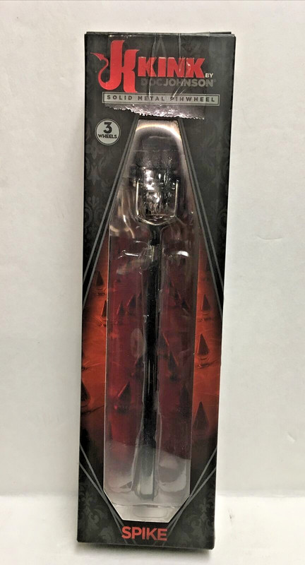 Kink by Doc Johnson, Solid Metal Pinwheel, 3 Wheels NIP