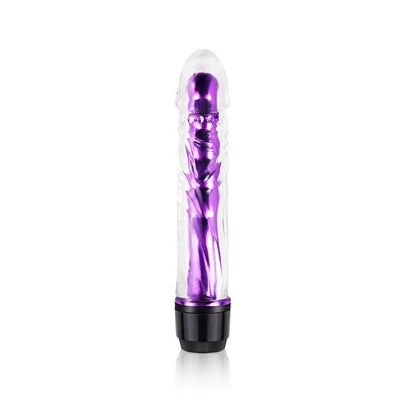 Sex Toys For Women Rechargeable G-Spot Clit Vibrator Dildo Massager Adult Purple gallery