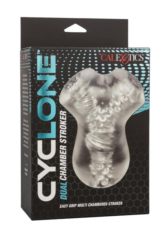 Cyclone Dual Chamber Stroker – Clear