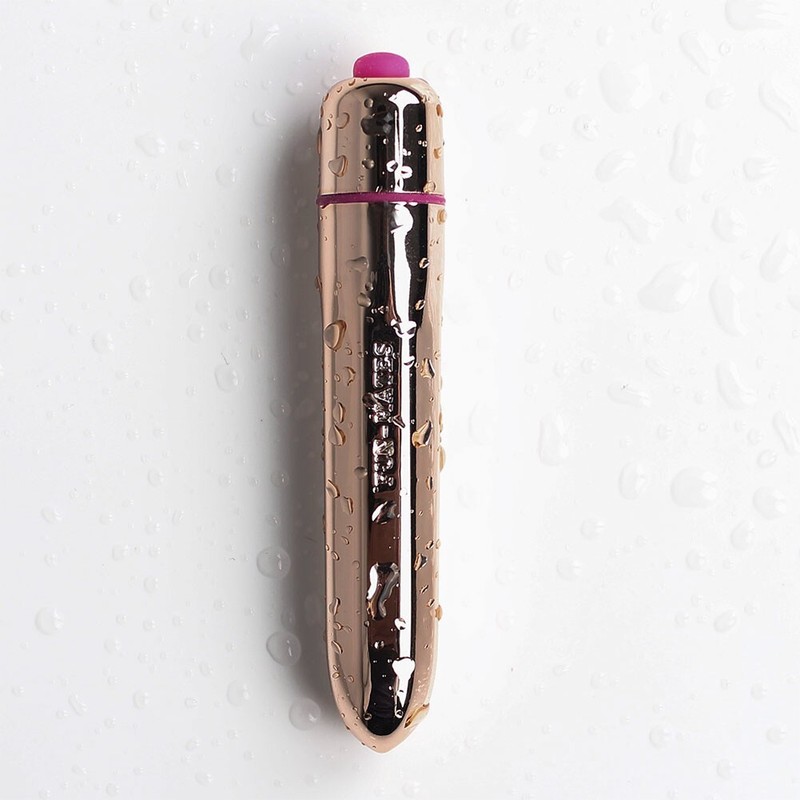 batteries Extra Long Slim Slender Vibrating Bullet Vibrator Sex-toy for Women