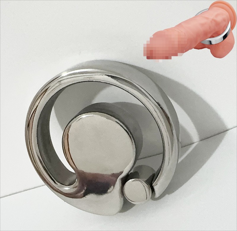 Metal Stainless Steel Penis Enhancer Cock Ring Orgasm Delay Sex Toy