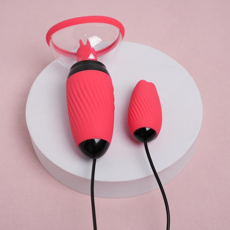 Nipple Clitoral Vaginal Suck Vacuum Pussy Pump Massager Vibrator Women Sex Toys gallery