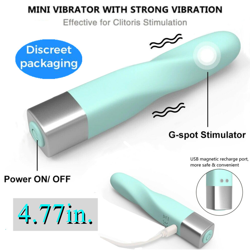 Multi-Speed-Mini-Vibrator Bullet Dildo Anal G-Spot Massager Stick Sex Toys Women