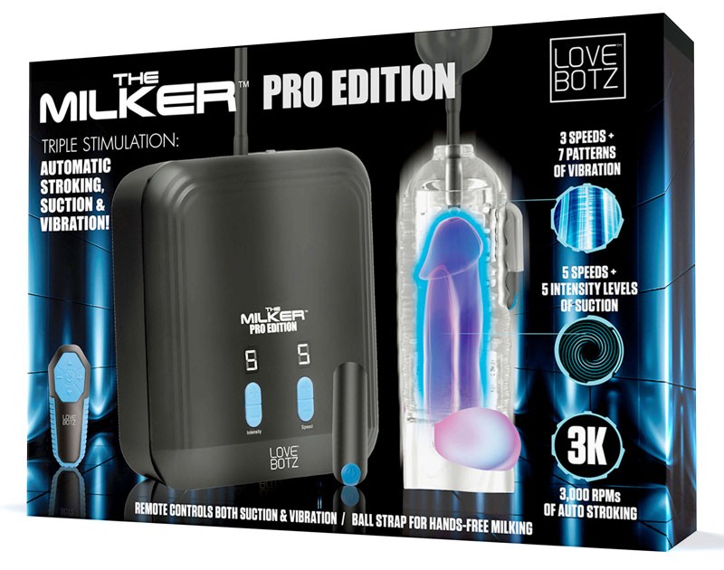The Milker Pro Edition with Automatic Stroking, Suction and Vibration gallery