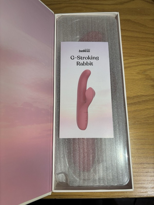Luxury G-Stroking Rabbit, Bellesa Boutique, Rechargeable Waterproof Stroking gallery