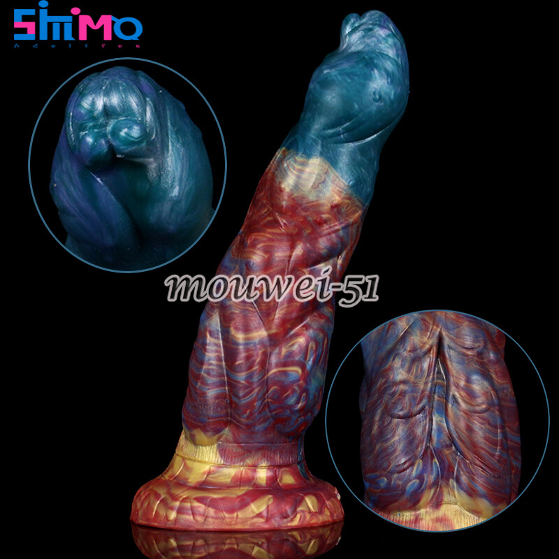 New Streamer Color Dildo Huge Realistic Penis Anal Plug Powerful Sucker Sex Toys