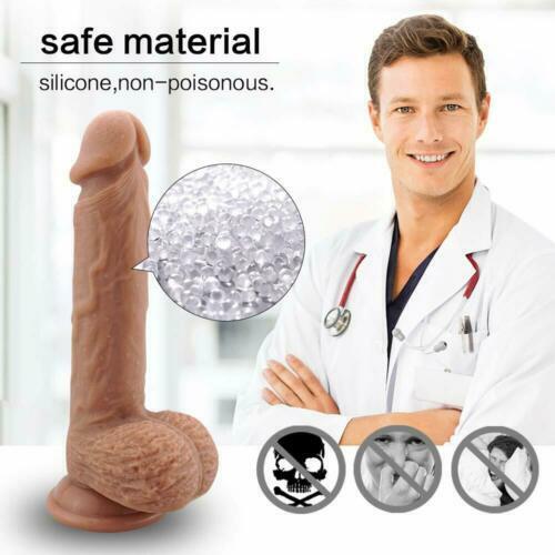 Dildo Men Gay Anal Realistic Lifelike Silicone Penis Suction Cup Women Sex Toys gallery