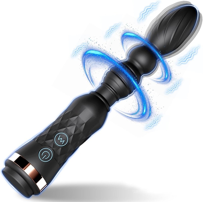 Male Prostate Massager Dildo Anal Butt Plug Anus Vibrator Sex Toys For Men Women