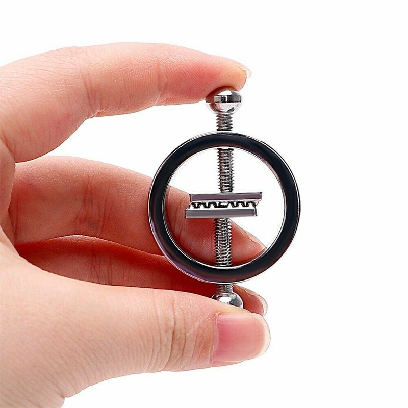 Women Nipple Clamps Clit Clips Torture Bondage Sex Toy Adjustable Piercing BDSM gallery
