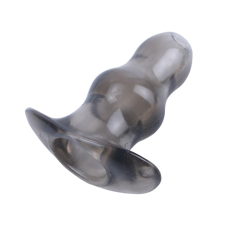 TPE Soft Anal Butt Plug Massager of Hollow P Spot Ass Gasm For Adults For Women gallery