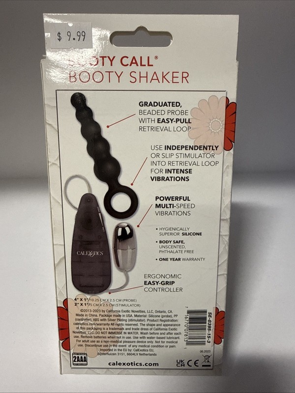 Calexotics Booty Call Booty Shaker Black gallery