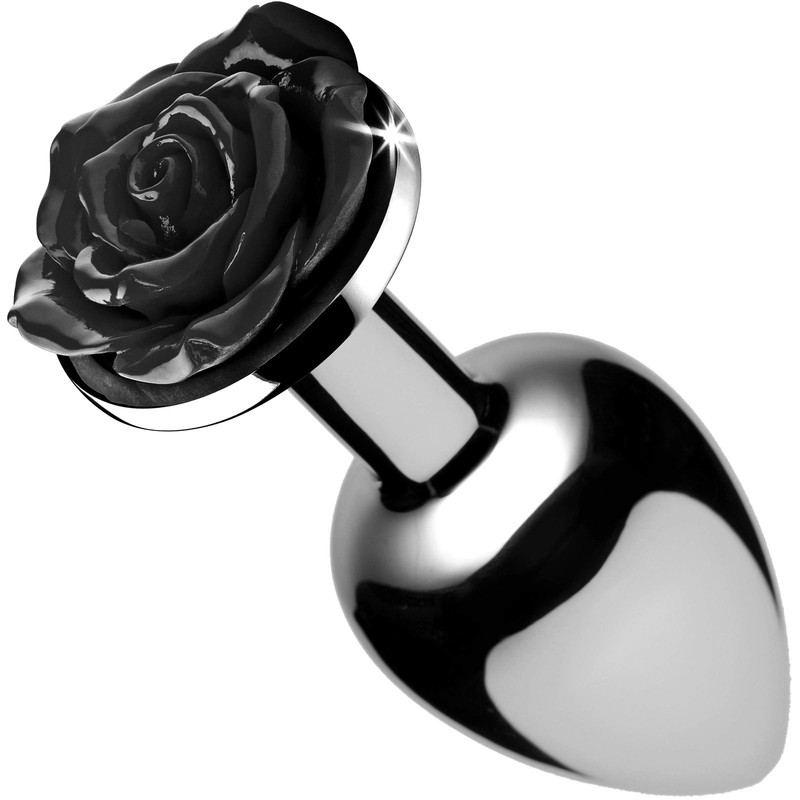 Booty Sparks Black Rose Anal Plug- Small