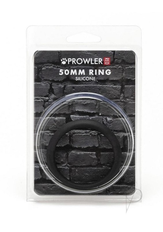 Prowler RED Silicone 50mm Cock Ring – Black