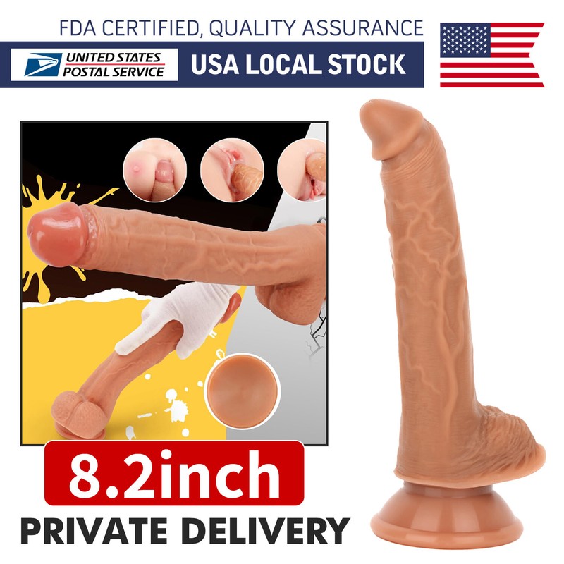 8 » LONG ULTRA-Realistic-Dildo-Suction-Cup-Anal-Plug-Vagina-Sex-Toy-for-lesbians