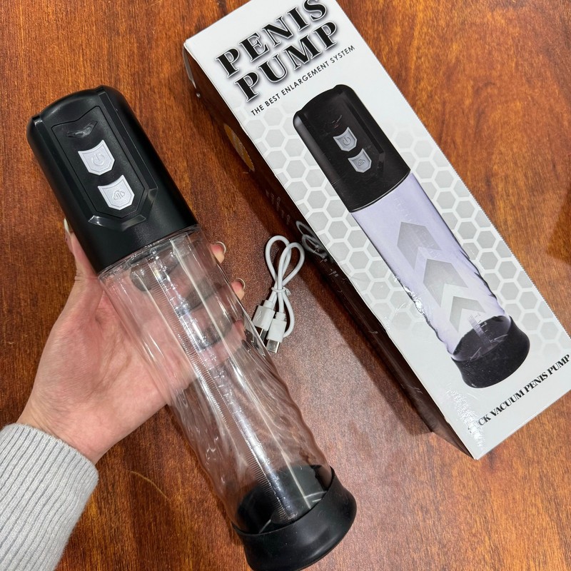Vacuum Penis Enlargement Pump Suck Men Enhancer Penis Pump Automatic Masturbator