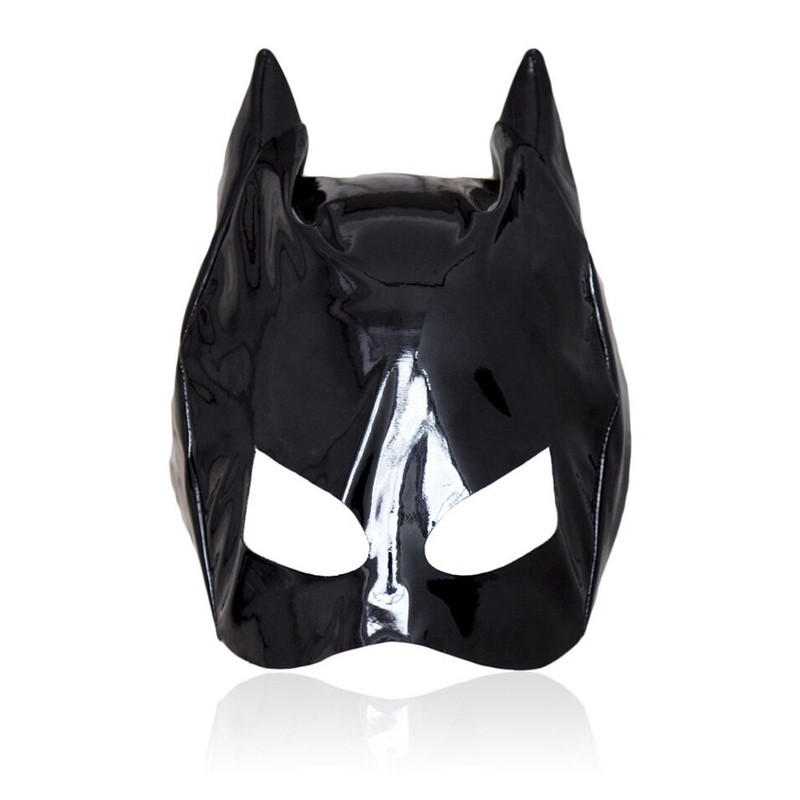 Leather Padded Hood Mask Blindfold Head Harness Restraint Mask BDSM Bondage gallery