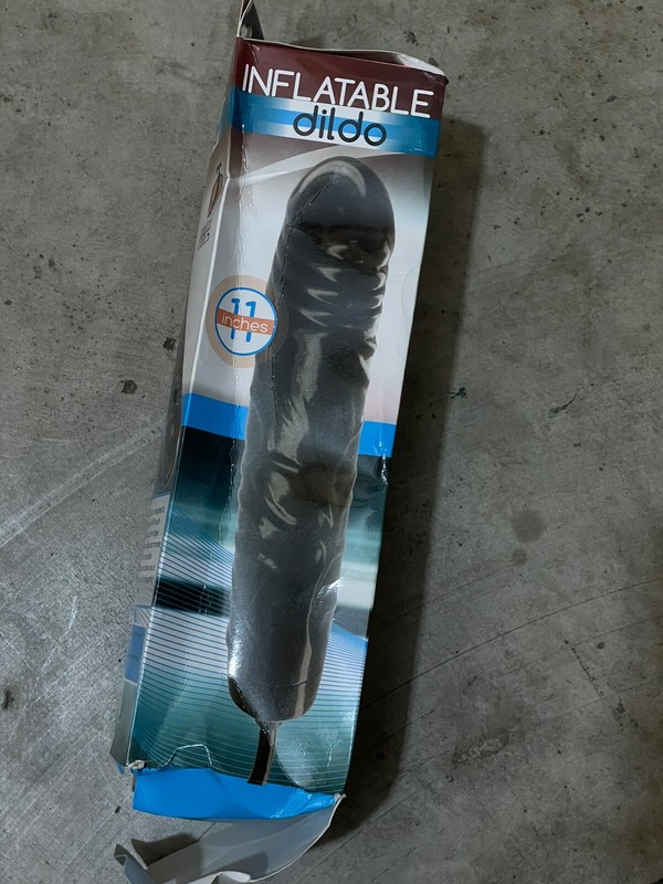 Inflatable Dildo Dong Sex Toy Realistic Pump Expanding Massager 11 Inches New! gallery