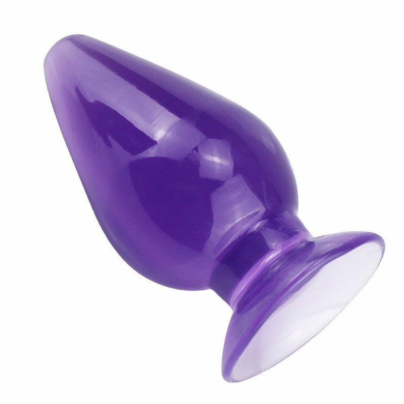 6" Huge Extra Large XXL Anal Plug Dildo Ribbed Butt Stretcher Anal Play Sex Toy gallery