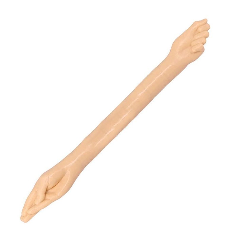 26&Prime; Realista Doble Extremo Fisting Mano Consolador Monstruo Juguete Sexual