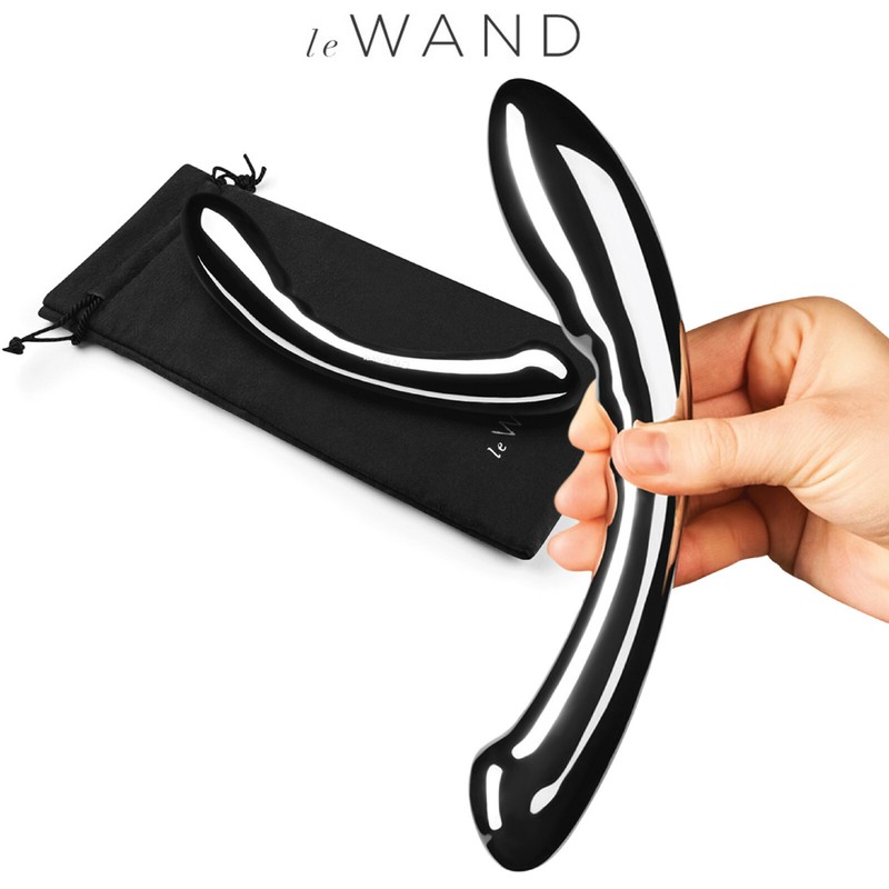 G-spot prostate le Wand Stainless Steel Arch Dildo Metal Stainless Steel Sex Toy