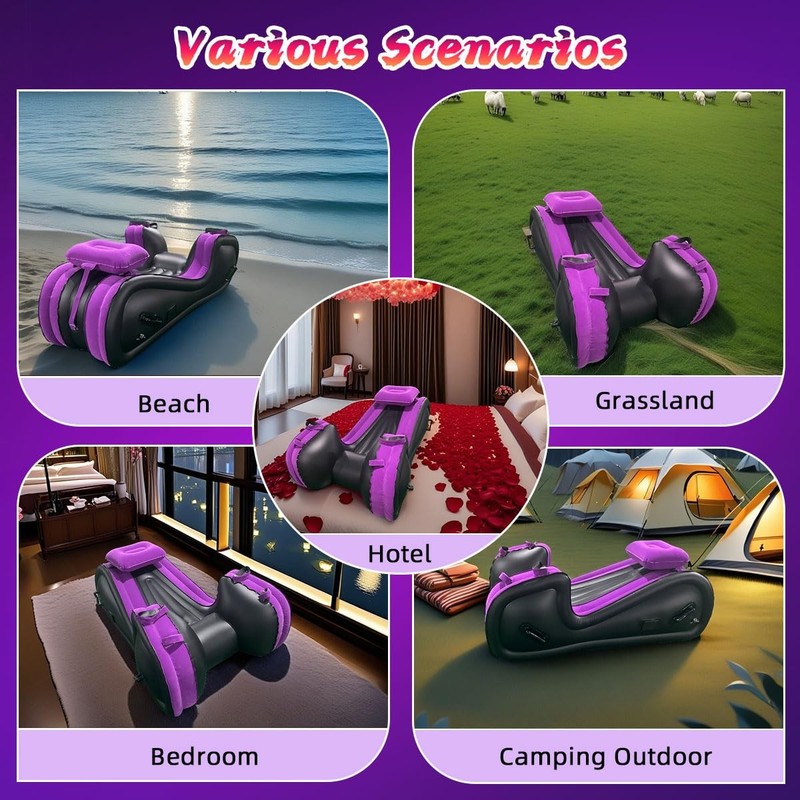 Sex Sofa, Automatic Inflatable Sex Chair for G Spot Position, Sex Furniture f... gallery