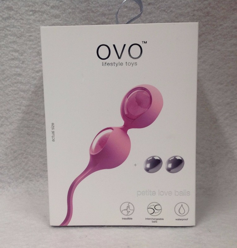 Ovo L1a Love Ball Pink 18g & 25g Ben Wa Vagina Orgasm Kegel Pelvic Exercise Gift