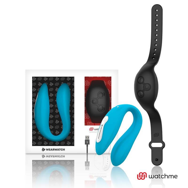 Wearwatch - Watchme Dual Technology Vibrator Indigo / Jet gallery