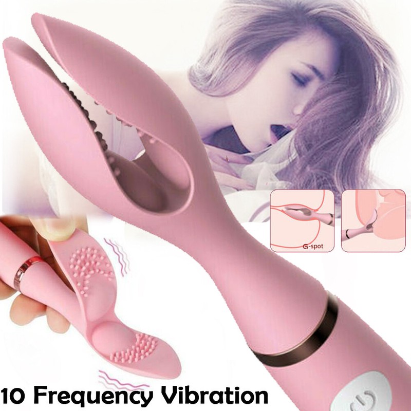 Rechargeable-12-Modes-Vibrator-Clit-G-Spot-Dildo-Massager-Orgasm-Adult-Toy Women