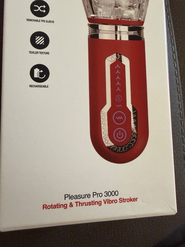 Pleasure Pro 3000 Personal Rotating Thrusting Stroker Rechargeable Adult Toy gallery