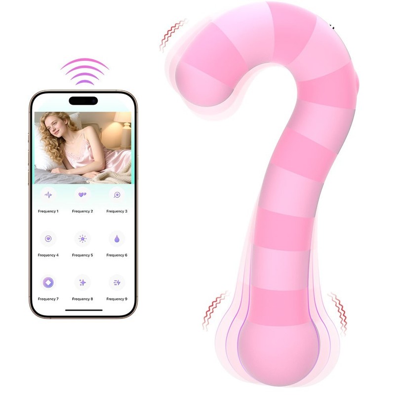 APP Controlled G Spot Stimulation Vibrator Dual Motor Remote Couples Massager