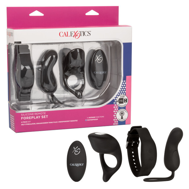 CalExotics Silicone Foreplay Kegel Ball Kit with remote-control Rechargeable