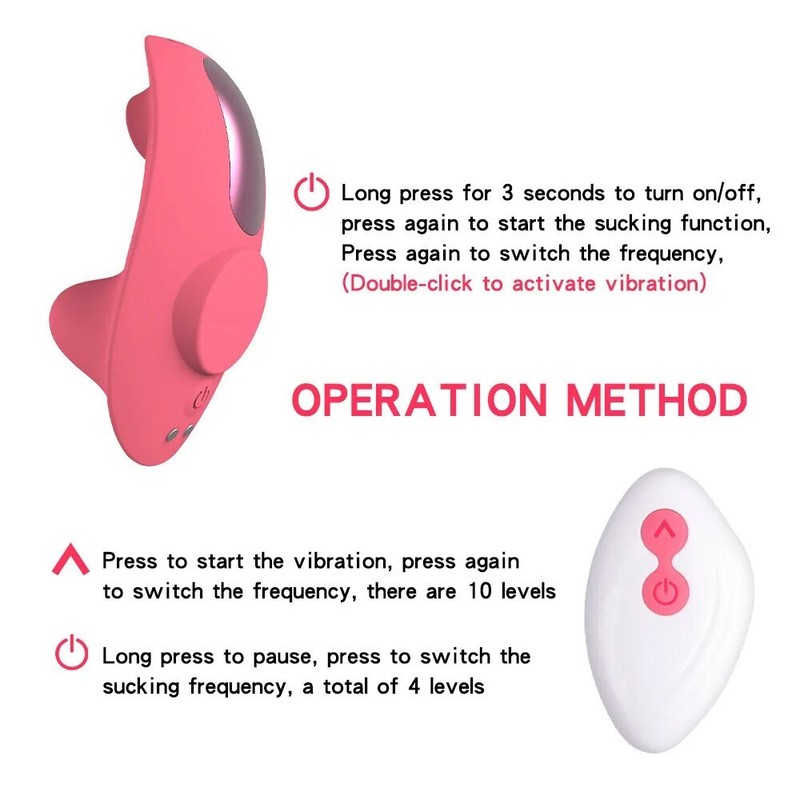 Clit Panties Wearable Vibrator G Spot Dildo Massager Sex Toys for Women Remote gallery