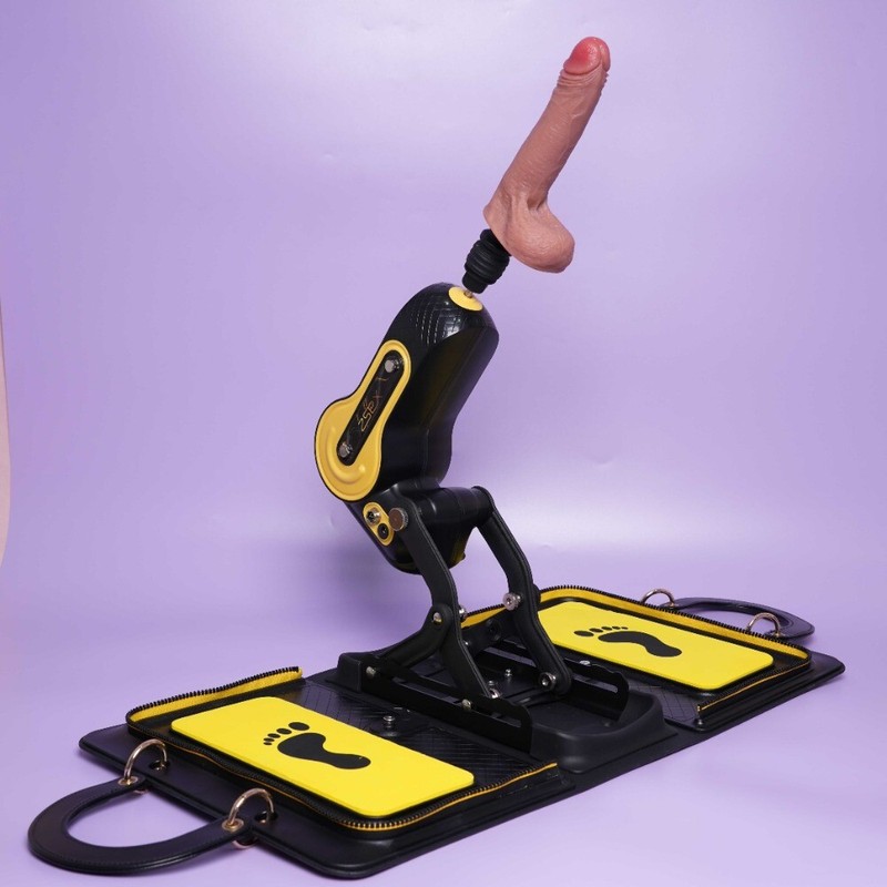 Hands-Free Sex Machine Love Machine Vibrator Stimulator Thrusting Heating Dildo gallery