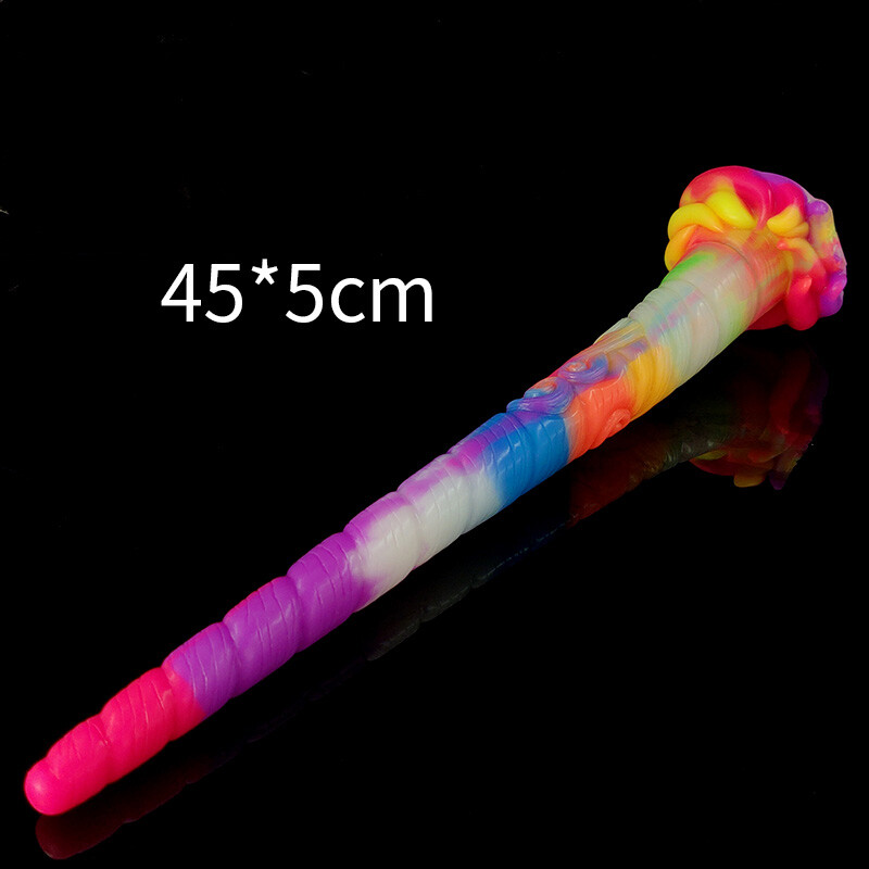 Fantasy Monster Dildos Luminous Huge Anal Plug With Suction Cup Dildo Sex Toys