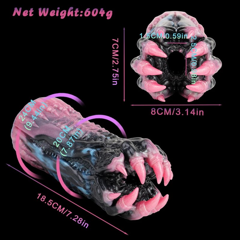 Fantasy Male Masturbator Pocket Pussy Artificial Anal Vagina Silicone Sex Toys