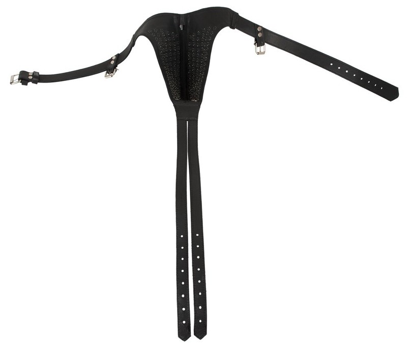ZADO Leather Bondage Thong Men Chastity Fetish Jock String Lock Chastity Men gallery